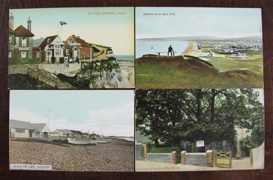 Sussex Alphabetically. An album of 170 postcards - Plummers Plain to Worthing